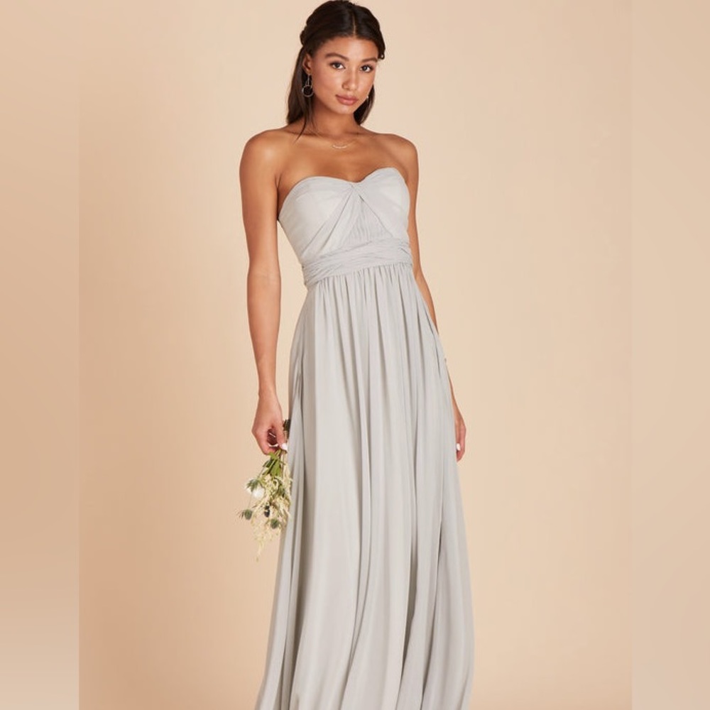 Birdie Love Grey Maxi Dress